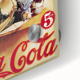 Retro Coca-Cola Wall Art – Vintage Mid-Century Modern Poster Print