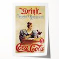 Retro Coca-Cola Wall Art – Vintage Mid-Century Modern Poster Print