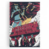 Arctic Monkeys One for the Road Poster – Retro Rock Wall Art