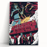 Arctic Monkeys One for the Road Poster – Retro Rock Wall Art