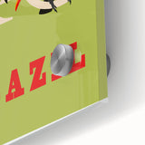 Rio Retro Travel Poster | Vibrant Toucan & Brazil Paradise Art