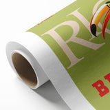 Rio Retro Travel Poster | Vibrant Toucan & Brazil Paradise Art