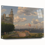 Realism Seascape Art - View from Kronborg by C.W. Eckersberg Print