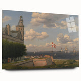 Realism Seascape Art - View from Kronborg by C.W. Eckersberg Print