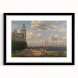 Realism Seascape Art - View from Kronborg by C.W. Eckersberg Print