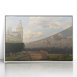 Realism Seascape Art - View from Kronborg by C.W. Eckersberg Print