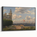 Realism Seascape Art - View from Kronborg by C.W. Eckersberg Print