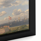 Realism Seascape Art - View from Kronborg by C.W. Eckersberg Print