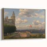 Realism Seascape Art - View from Kronborg by C.W. Eckersberg Print