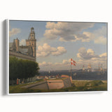 Realism Seascape Art - View from Kronborg by C.W. Eckersberg Print