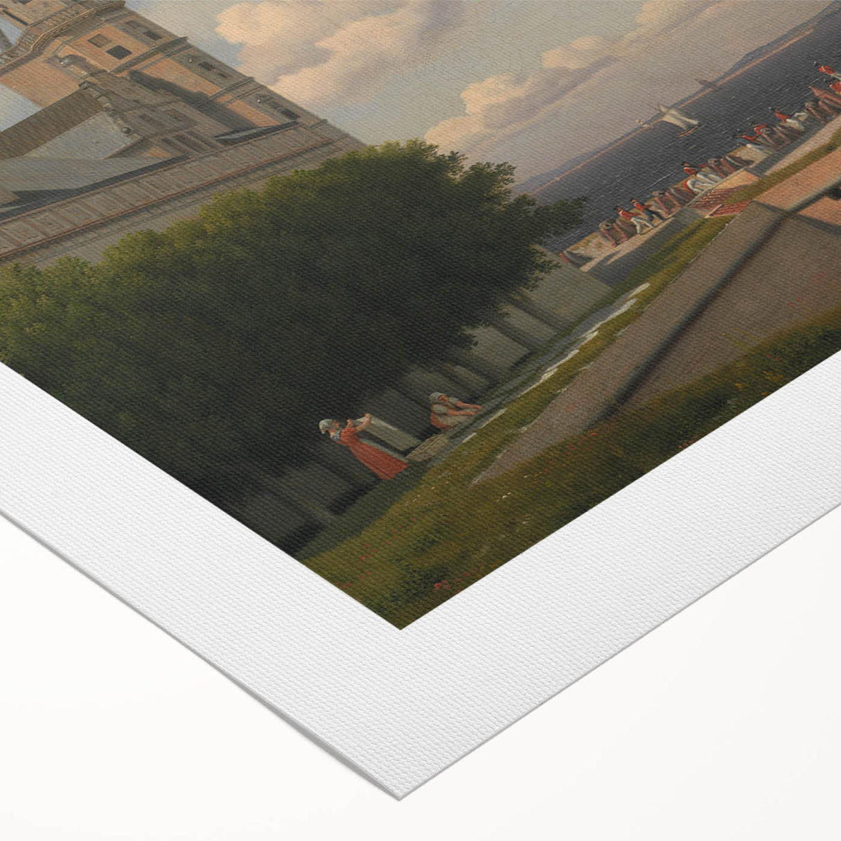 Realism Seascape Art - View from Kronborg by C.W. Eckersberg Print