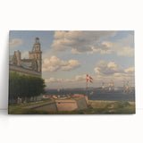 Realism Seascape Art - View from Kronborg by C.W. Eckersberg Print