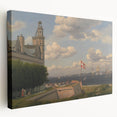 Realism Seascape Art - View from Kronborg by C.W. Eckersberg Print