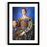 Renaissance Art Prints: Eleanor of Toledo with Giovanni by Agnolo Bronzino