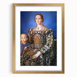 Renaissance Art Prints: Eleanor of Toledo with Giovanni by Agnolo Bronzino