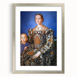 Renaissance Art Prints: Eleanor of Toledo with Giovanni by Agnolo Bronzino