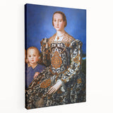 Renaissance Art Prints: Eleanor of Toledo with Giovanni by Agnolo Bronzino