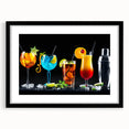 Colorful Cocktail Bar Art – Vibrant Drinks Kitchen Wall Print