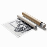 Gorilla Bathroom Wall Art - Quirky Black and White Decor