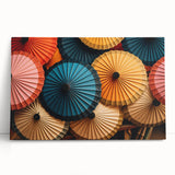 Black and white photograph of a serene Laotian landscape on stretched canvas, suitable as kitchen wall art or bedroom decor.