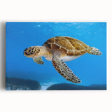 Black and white photographic print of a European street on stretched canvas, ideal for kitchen wall art.