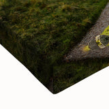 Large art of a black and white landscape painting showing Cumbria's scenery on stretched canvas, ideal for bedroom decor.