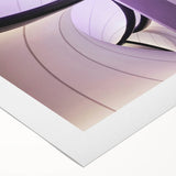 Art deco poster of London scenery in muted gray tones on rolled canvas, suitable for dining room wall art.