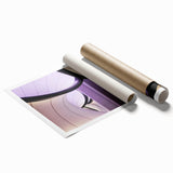 Large rolled print of a vintage floral art featuring soft pastel colors, ideal for classy bathroom wall art.