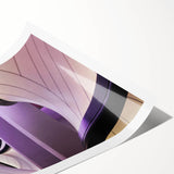 Extra large wall art featuring line art flowers in black on a white background, ideal for large living room decor.