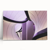 Black and white large art print of the London skyline on stretched canvas, suitable for kitchen wall art.