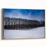 Framed canvas of a vintage-style Estonian landscape in muted gold and black, ideal for bedroom wall art.