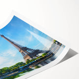 Extra large wall art featuring line art flowers in subtle pastel shades on a rolled print, ideal for large living room decor.