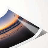 Extra large wall art featuring line art flowers in muted earth tones on a rolled canvas, ideal for large living room decor.