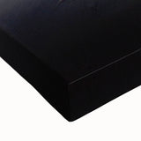 Black and white landscape art painting of Yucatan scenery on large stretched canvas, suitable for bedroom wall decor.