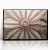 Large abstract wall art depicting the Canterbury, New Zealand scenery in muted earth tones on a framed acrylic print.