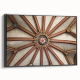 Black and white framed canvas depicting a vintage-style New Zealand Canterbury landscape, ideal for bedroom wall art.