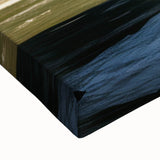 Black and white landscape art painting of an Argentinian scenery on large stretched canvas, ideal for bedroom wall decor.