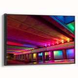 Black and white framed canvas depicting a vintage Alabama landscape, ideal for bedroom wall art.