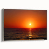 Landscape art painting of Daytona scenery on a framed canvas.