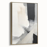 Framed Dining Room Prints - Modern Black & White Abstract Art