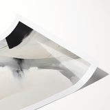 Framed Dining Room Prints - Modern Black & White Abstract Art