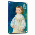 Impressionist Portrait - Lucie Berard in White by Renoir Wall Art