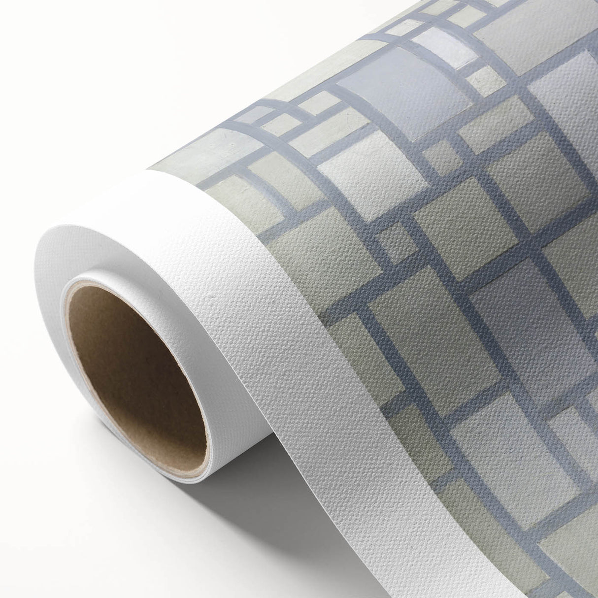 Modern Geometric Wall Art – Minimalist Gray Abstract Design Print
