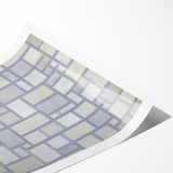 Modern Geometric Wall Art – Minimalist Gray Abstract Design Print