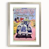 New Riders of the Purple Sage Concert Poster – Vintage 1970s Art