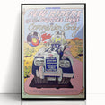 New Riders of the Purple Sage Concert Poster – Vintage 1970s Art