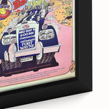 New Riders of the Purple Sage Concert Poster – Vintage 1970s Art