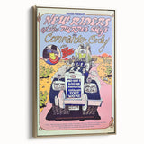 New Riders of the Purple Sage Concert Poster – Vintage 1970s Art