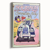 New Riders of the Purple Sage Concert Poster – Vintage 1970s Art