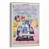 New Riders of the Purple Sage Concert Poster – Vintage 1970s Art